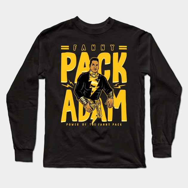 Fanny Pack Adam Long Sleeve T-Shirt by KDNJ